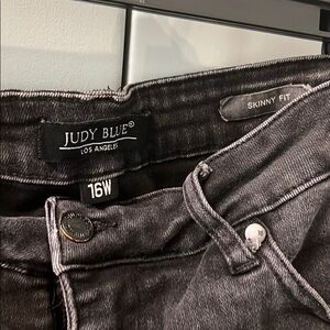 Black Judy blue jeans
